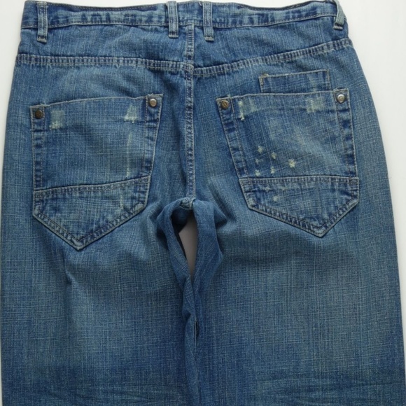 Evolution in Design Baggy Loose Jeans Mens 38 A133 - Picture 3 of 6